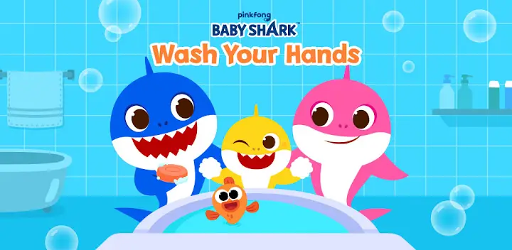 Baby Shark: Wash Your Hands — Android app banner