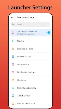 3D Color Launcher: Theme 17 screenshot 8