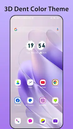3D Color Launcher: Theme 17 screenshot 2