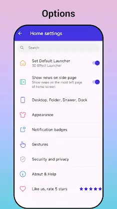 3D Effect Launcher, Themes screenshot 6