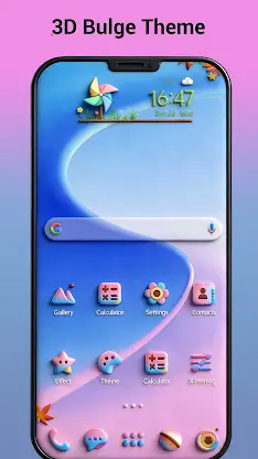 3D Effect Launcher, Themes screenshot 2