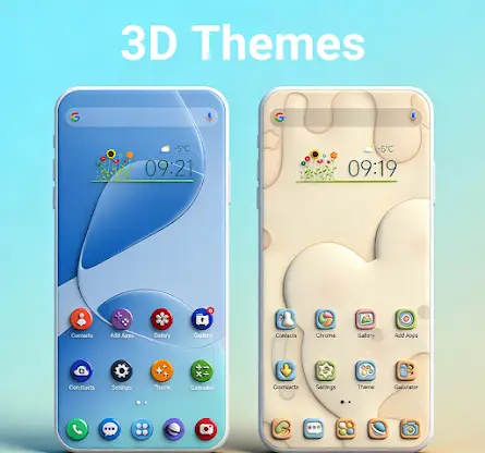 3D Launcher - Live Themes 2026 screenshot 2
