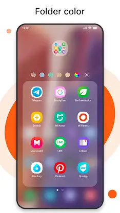 Perfect Galaxy Note20 Launcher screenshot 6