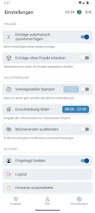 MaCoCo Zeiterfassung screenshot 8