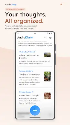 Audio Diary: a voice journal screenshot 7