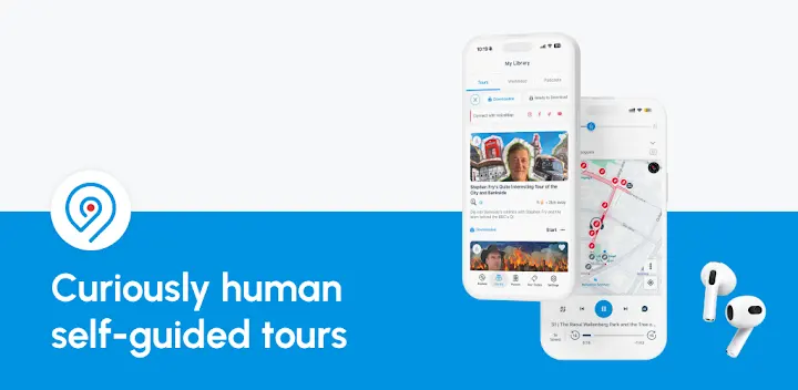 VoiceMap: Audio Tours & Guides — Android app banner