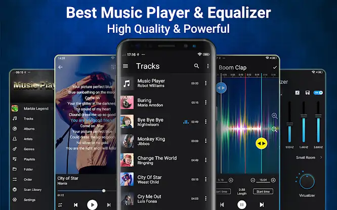 Music Player With Equalizer screenshot 1