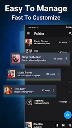 Music Player With Equalizer screenshot 4