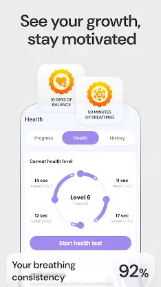 Pranaria - Breathing exercises screenshot 5