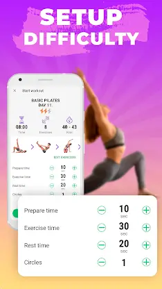Pilates workout & exercises screenshot 5