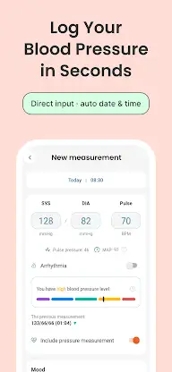 Blood Pressure & BP Tracker screenshot 2