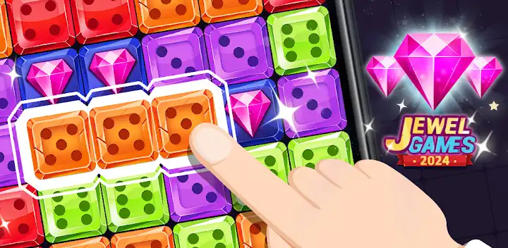 Jewel Story: Dice Merge Number — Android game banner