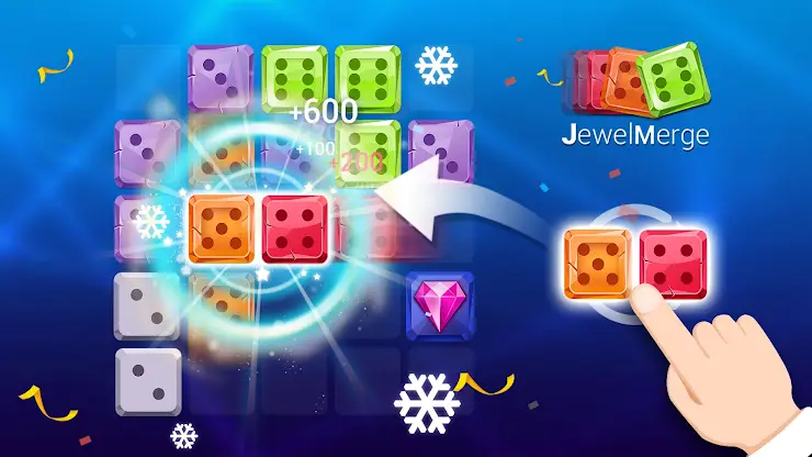 Jewel Story: Dice Merge Number screenshot 8