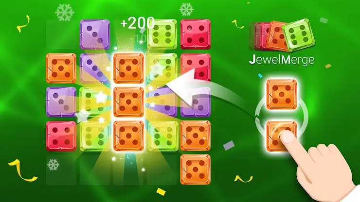 Jewel Story: Dice Merge Number screenshot 6