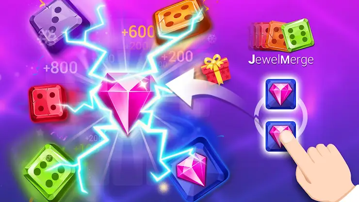 Jewel Story: Dice Merge Number screenshot 7