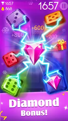 Jewel Story: Dice Merge Number screenshot 2