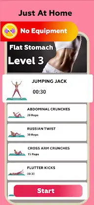Women Workout: Lose Belly Fat screenshot 5
