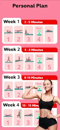 Women Workout: Lose Belly Fat screenshot 2