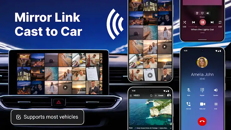 Mirror Link - Cast to Car screenshot 1