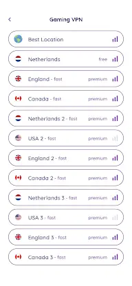 Gaming VPN: For Online Games screenshot 2
