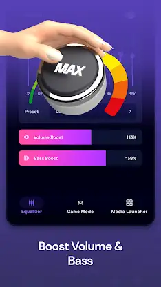 Volume Booster - Equalizer Pro screenshot 2