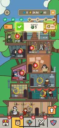 Summoners Legend: AFK idle RPG screenshot 1