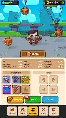 Idle Shelter: Merge to Survive screenshot 2