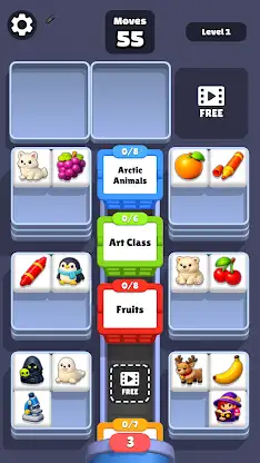 Tile Sort Jam: Category Puzzle screenshot 2
