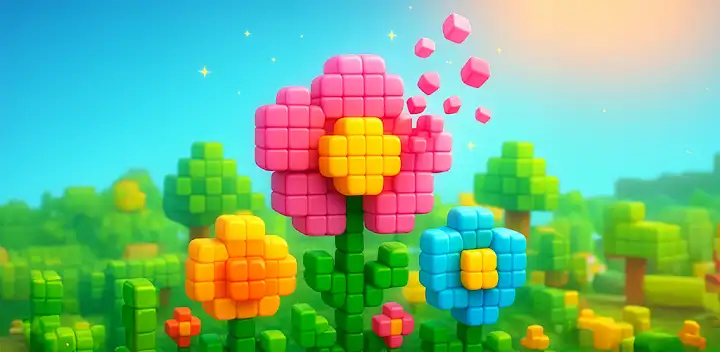 Pixel Pop: Color Shooter — Android game banner