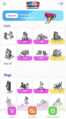 Color by Number - 3D Pixel Art screenshot 6