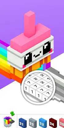 Color by Number - 3D Pixel Art screenshot 4