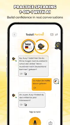 Todaii: Learn German A1-C1 screenshot 4