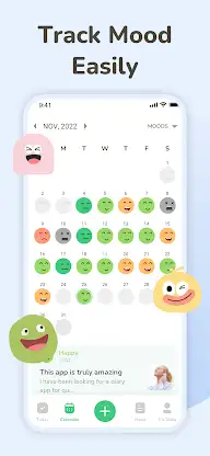 Mood Tracker: Self-Care Habits screenshot 2
