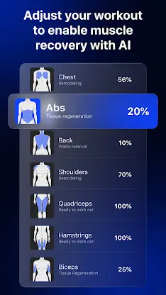 Muscle Booster Workout Planner screenshot 8