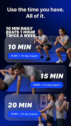 Muscle Booster Workout Planner screenshot 2