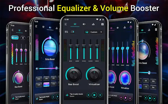 Equalizer- Bass Booster&Volume screenshot 1