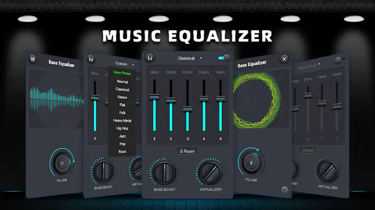 Equalizer & Bass Booster screenshot 1