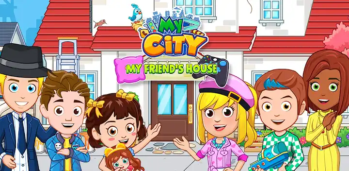 My City : My Friend's House — Android game banner