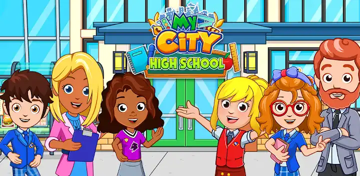 My City : High School — Android game banner