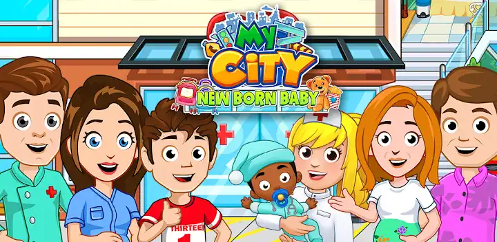 My City : Newborn baby — Android game banner