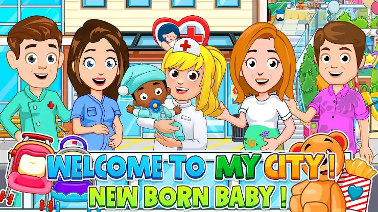 My City : Newborn baby screenshot 1