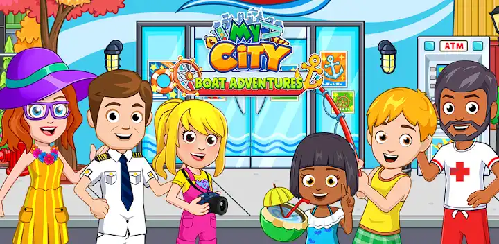 My City - Boat adventures — Android game banner