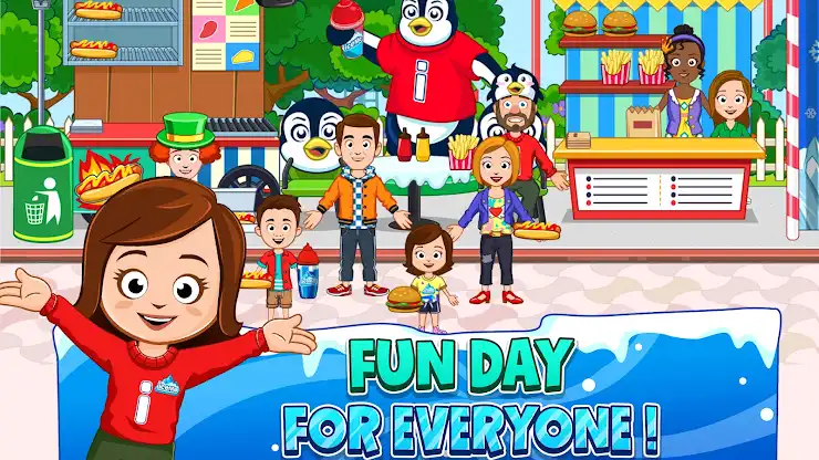 My Town : ICEME Amusement Park screenshot 4