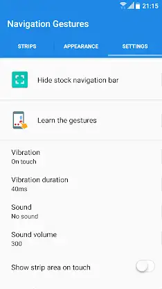Navigation Gestures screenshot 8
