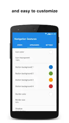 Navigation Gestures screenshot 5
