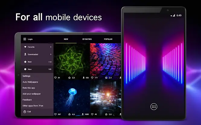 Neon Wallpapers 4K screenshot 5