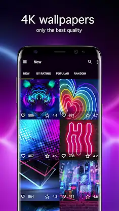 Neon Wallpapers 4K screenshot 1