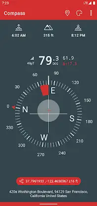 Compass & Altimeter screenshot 3