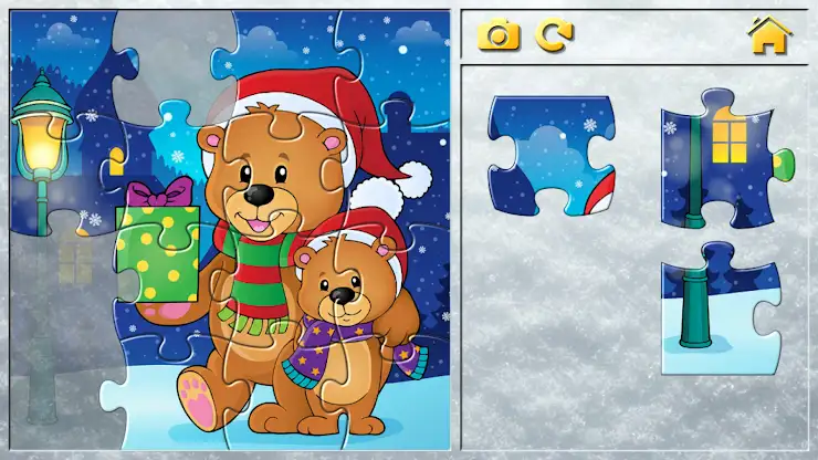 Christmas Puzzles for Kids screenshot 4