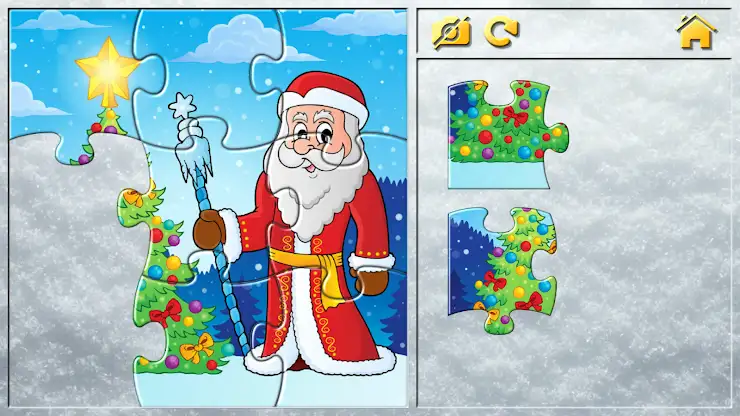 Christmas Puzzles for Kids screenshot 1